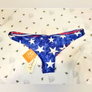 NWT Roxy Bottoms 4th of July Reversible
